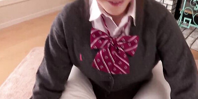 Hina's uncensored jav xxx by SchoolGirls HD