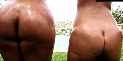 Two Hot PAWGs Get Wet For A Fat Shaft