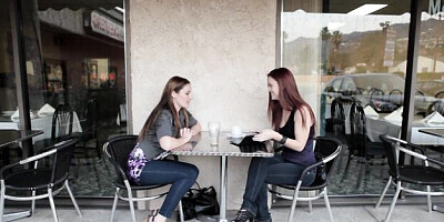 Small boobs trailer with mystery dear from Zizi Vids