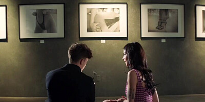 Deeper. Sultry Jade Has Intense Public Sex At Art Gallery