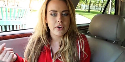 Corinna Blake flashes big tits and fuck