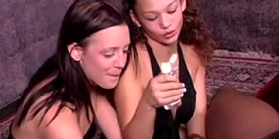 Double french manicure handjob