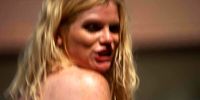 Nikki Sweet is going to get rammed sideways poolside