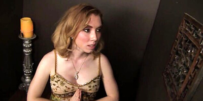 Nicki Blue's balls licking movie by Gloryhole Confessions