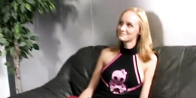 Impeccable sweetie at blonde smut