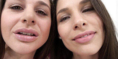 Alluring Zafira and Cathy Heaven's pornstar clip