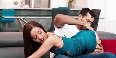 Teen (18+) smut with flattering Vanna Bardot and Aften Opal from Brazzers Exxtra