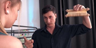 Skinny Slut Arwen Gold Rough Anal Fuck with Huge BBC - HER LIMIT