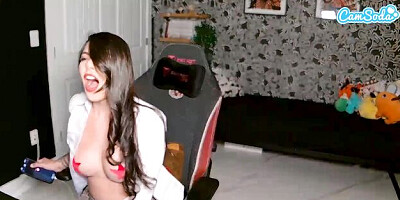 Magnetic hooker's camgirl video