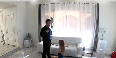 NANNYSPY Nanny Offers Sex For Getting Caught Lying