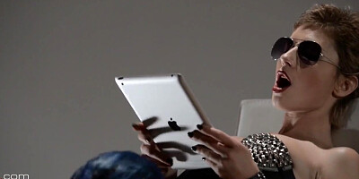 Tatto girl4girl liking hookup with strap on