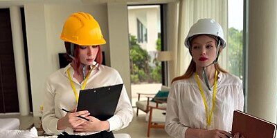 Sex inspection from Sweetie Fox and Diana Rider
