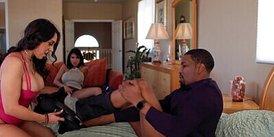 PURE TABOO Ember Snow Offers Her Best Friend Lilly Hall To Anal Hungry Husband Isiah Maxwell