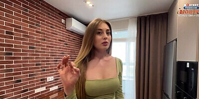 It's not an air conditioner remote! - stepmother in a tight dress lost the remote for a sex toy
