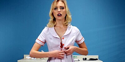 Brazzers - Slutty blonde nurse Chloe Cherry fucks in uniform