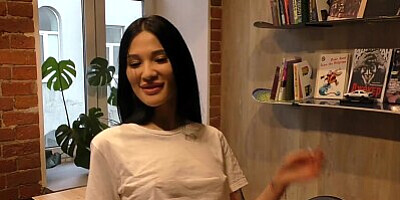 Skinny Asian Teen Skater licked my fat balls