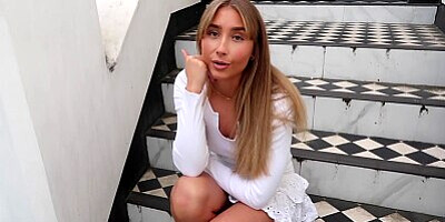 Begging My To Neighbour To Fuck Me To Make My Boyfriend Jealous - Lily Phillips
