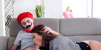 BANGBROS - Juan El Caballo Loco Gets Blowjob From French Tutor Anissa Kate