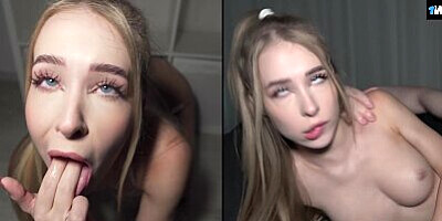SHE MESSAGED US ON TIKTOK - Extra Tight Teen Loves Rough Doggy Fucking - Nata Gold