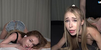 SHE MESSAGED US ON TIKTOK - Extra Tight Teen Loves Rough Doggy Fucking - Nata Gold