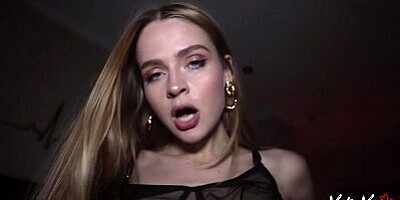 Babe Kate in boots FUCK HARD - LOT of CUM on her PUSSY - KateKravets