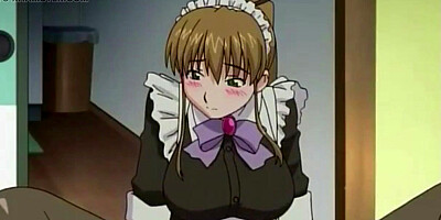 MAID with big breasts who cleans rooms IS SO LOYAL as she CANNOT REFUSE MY CUM Uncensored Hentai