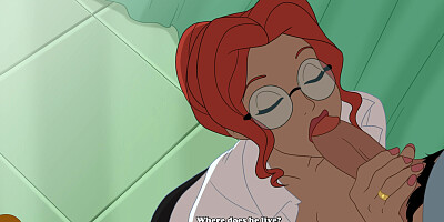 Milftoon Drama - Nurse and Doctor loves huge dick during patient checkup