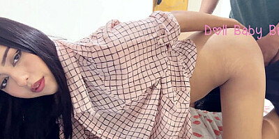 I receive my wife with a good fuck after her work