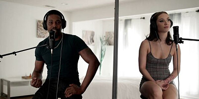 Bellesa Films featuring Jazmin Luv and Isiah Maxwell's blowjob action