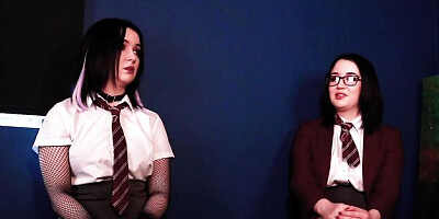 British schoolgirl (18+) clip with bonny beauty from British Teens
