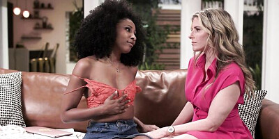 Pure Cory's lesbian interracial xxx