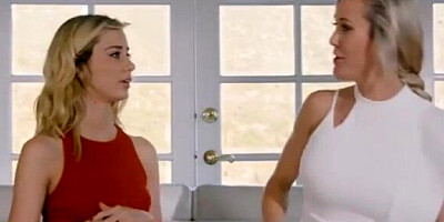 Lesbian Step-Mom and Step-Daughter: A MILF's Passion (Brandi Love, Haley Reed)