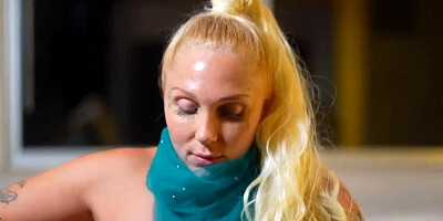 Thick Blonde Is A Sex Jeanie - Alexis Andrews