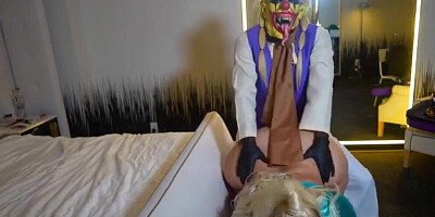 Thick Blonde Is A Sex Jeanie - Alexis Andrews