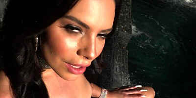 Boy has anal sex with the hot brunette charmer