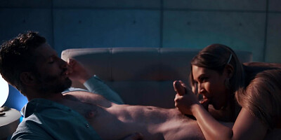 Lovely girl Gizelle Blanco blows Mike Mancini and gets licked