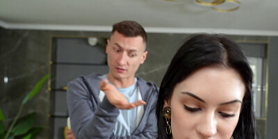 POV cuckolding session with stacked stunner Anna De Ville