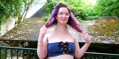 Malicia ws in the mood to take on two dicks in this MFM