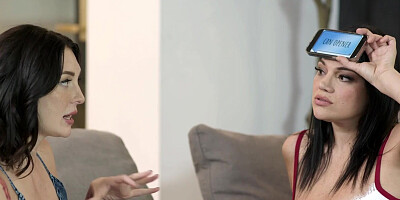 GIRLSWAY - Bored Besties Victoria Voxxx & Mona Azar Exchange Girlfriends Ana Foxxx & Charlotte Sins