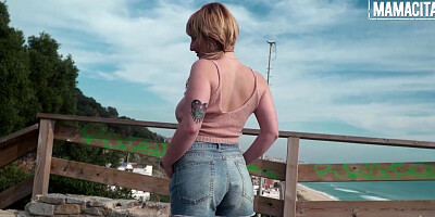 Big Tits Blonde Lucia Fernandez Fucked In Public by Big Dick Stranger - MAMACITAZ