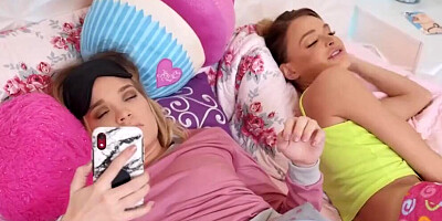 Emma Hix has hard anal from her friends step dad Scott Nails