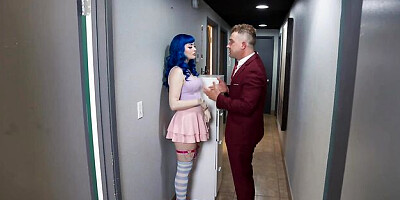 Jewelz Blu's blue hair sex by Brazzers Exxtra