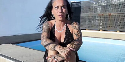 Funny loved one - pool trailer - Pepe Porn