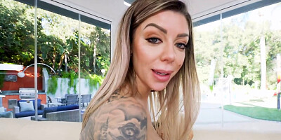 Karma RX takes on that comically large cock in a hardcore vid