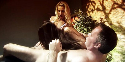 Delicious lass at sucking cock action