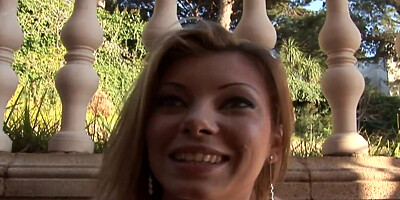Vintage video of the ultimate whore Donna Bell in POV