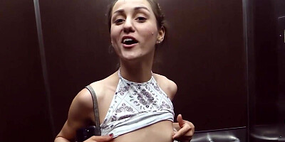Young brunette wants to become a worldwide star