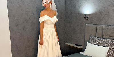 The bride cheats on her future husband on the wedding day