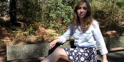 Naughty teen flashes pussy in public and not only