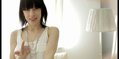 Attractive teen chick gets fingered and anally fucked